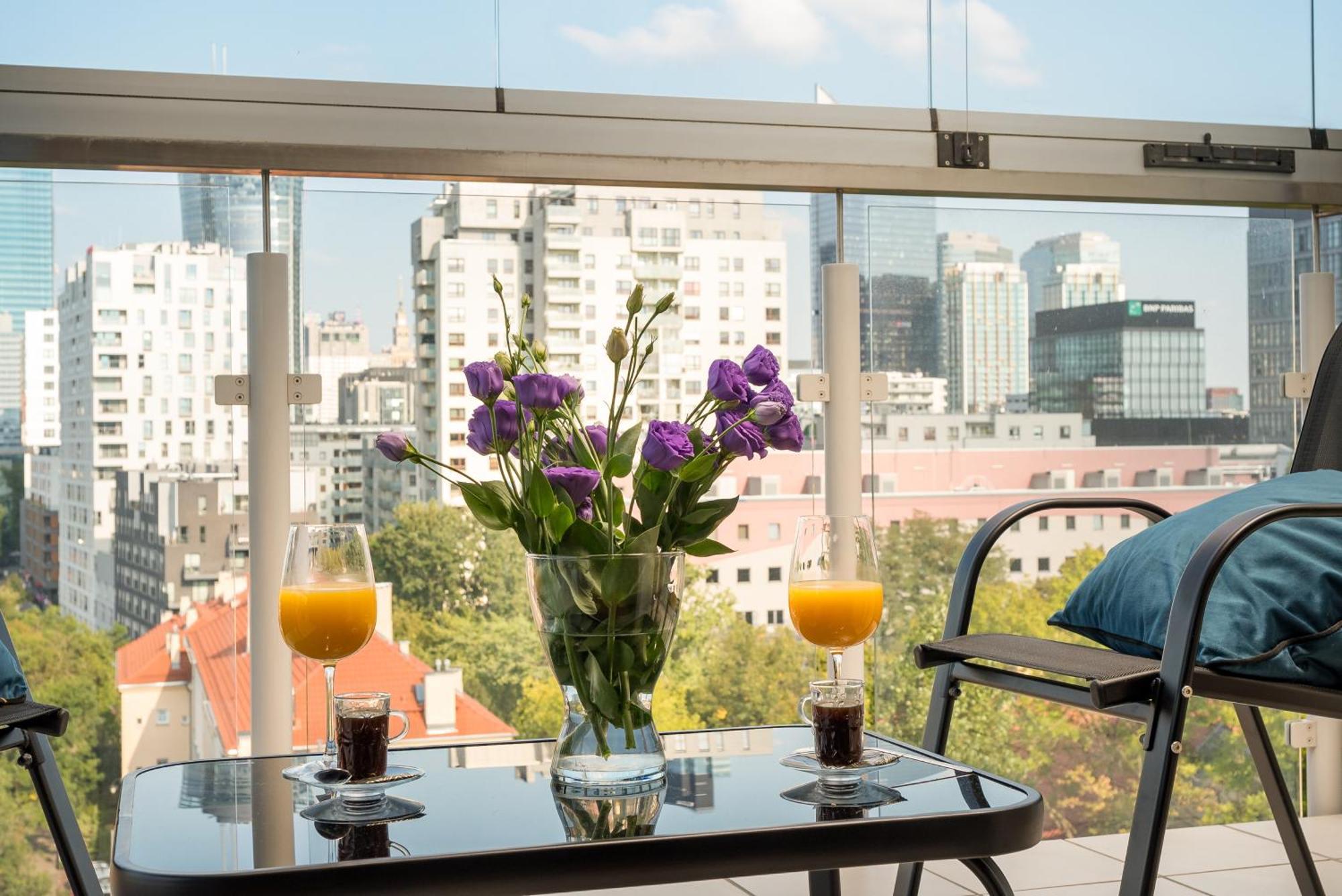 Luxury 2-Bedroom Penthouse Warsaw Skyline 15M Terrace, Garage, Gym, Rooftop & Only 500 M To Metro Exterior foto