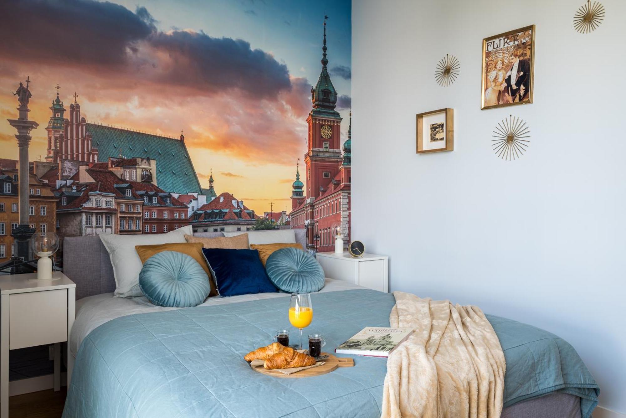 Luxury 2-Bedroom Penthouse Warsaw Skyline 15M Terrace, Garage, Gym, Rooftop & Only 500 M To Metro Exterior foto